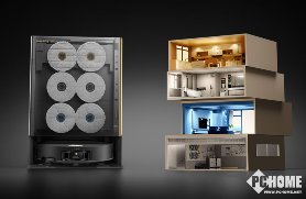 扫地机竟然能分三块拖布，原来厨房和厕所要这样清洁(图2)