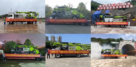 先锋湿喷机助力世纪工程提升混凝土喷射效率(图1)