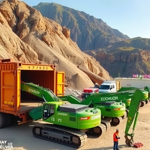 中联重科G系列挖掘机土耳其批量交付获认可(图1) 中联重科G系列挖掘机土耳其批量交付获认可(图1)
