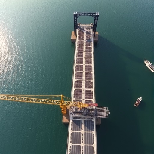 深中通道钢桥面铺装启动 为2024通车铺路(图1)