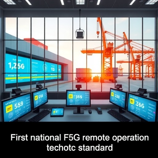 中国首部集装箱起重机F5G远程控制技术标准发布(图1)