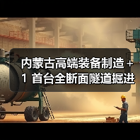 内蒙古高端装备制造＋1 首台全断面隧道掘进机下线（图3）