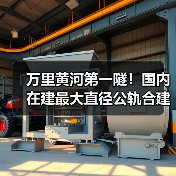 万里黄河第一隧！国内在建最大直径公轨合建隧道双线贯通（图3）