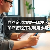 自然资源部关于印发《矿产资源开发利用水平调查评估办法(试行)》的通知（图2）