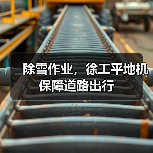 除雪作业，徐工平地机保障道路出行（图3）