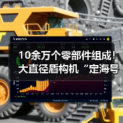 10余万个零部件组成！大直径盾构机“定海号”顺利下线（图1）