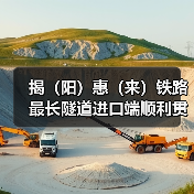揭（阳）惠（来）铁路最长隧道进口端顺利贯通！（图3）