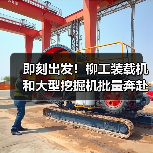 即刻出发！柳工装载机和大型挖掘机批量奔赴西藏（图1）