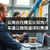 云南省在建最长双向六车道公路隧道顺利贯通（图3）