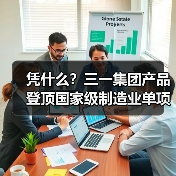 凭什么?三一集团产品登顶国家级制造业单项冠军名单!(图3) 凭什么?三一集团产品登顶国家级制造业单项冠军名单!(图3)
