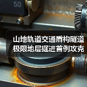 山地轨道交通盾构隧道极限地层掘进首例攻克（图3）