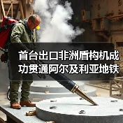 首台出口非洲盾构机成功贯通阿尔及利亚地铁线(图3) 首台出口非洲盾构机成功贯通阿尔及利亚地铁线(图3)