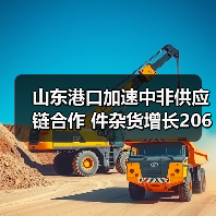 山东港口加速中非供应链合作 件杂货增长206%助 山东港口加速中非供应链合作 件杂货增长206%助
