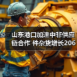 山东港口加速中非供应链合作 件杂货增长206%助 山东港口加速中非供应链合作 件杂货增长206%助