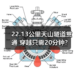 22.13公里天山隧道贯通 穿越只需20分钟?(图4) 22.13公里天山隧道贯通 穿越只需20分钟?(图4)