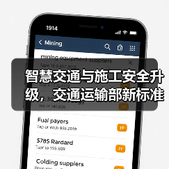 智慧交通与施工安全升级,交通运输部新标准如何推动?(图4) 智慧交通与施工安全升级,交通运输部新标准如何推动?(图4)