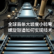 全球首条大坡度小转弯螺旋隧道如何实现技术突破(图2) 全球首条大坡度小转弯螺旋隧道如何实现技术突破(图2)