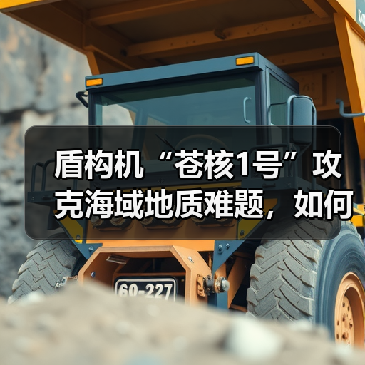 盾构机“苍核1号”攻克海域地质难题,如何助力能源基建?(图2) 盾构机“苍核1号”攻克海域地质难题,如何助力能源基建?(图2)