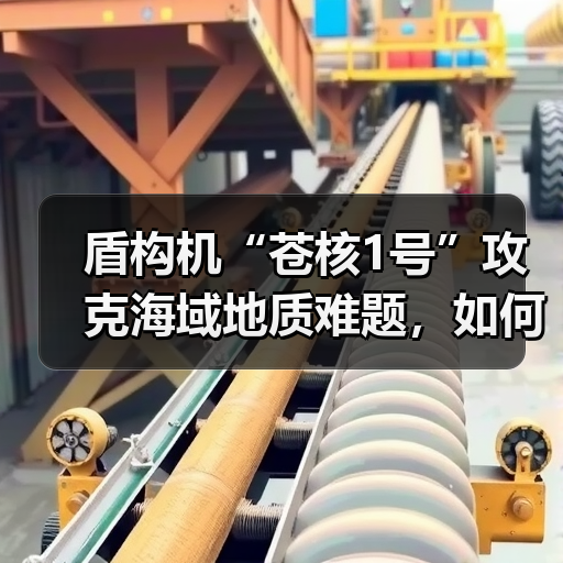 盾构机“苍核1号”攻克海域地质难题,如何助力能源基建?(图3) 盾构机“苍核1号”攻克海域地质难题,如何助力能源基建?(图3)