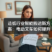 造纸行业智能搬运新方案:电动叉车如何提升效率?(图1) 造纸行业智能搬运新方案:电动叉车如何提升效率?(图1)