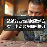 造纸行业智能搬运新方案:电动叉车如何提升效率?(图4) 造纸行业智能搬运新方案:电动叉车如何提升效率?(图4)