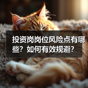 投资岗岗位风险点有哪些?如何有效规避?(图3) 投资岗岗位风险点有哪些?如何有效规避?(图3)