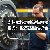 贵州成峰流体设备机械咨询:设备选型维护全流程指南(图3) 贵州成峰流体设备机械咨询:设备选型维护全流程指南(图3)