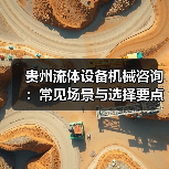 贵州流体设备机械咨询:常见场景与选择要点2026(图4) 贵州流体设备机械咨询:常见场景与选择要点2026(图4)