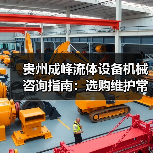 贵州成峰流体设备机械咨询指南：选购维护常