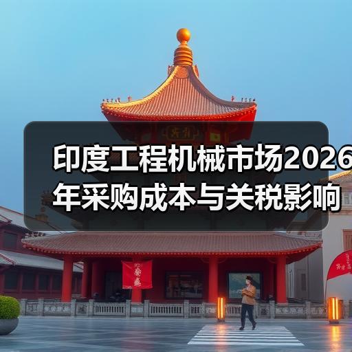 印度工程机械市场2026年采购成本与关税影响分析 - 