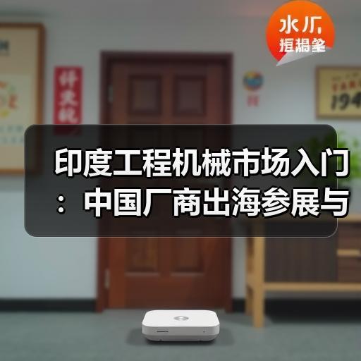 印度工程机械市场入门：中国厂商出海参展与本地化落地要点 - 