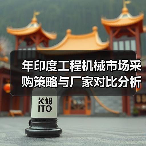 年印度工程机械市场采购策略与厂家对比分析 - 