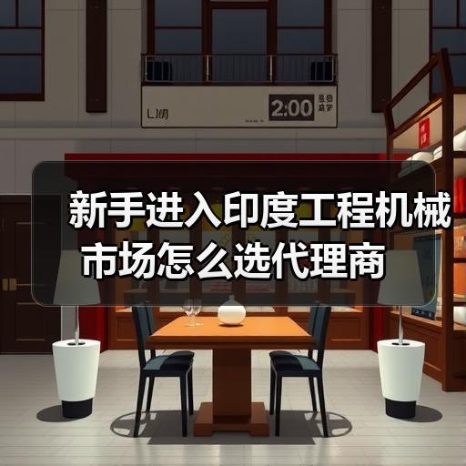 新手进入印度工程机械市场怎么选代理商 - 