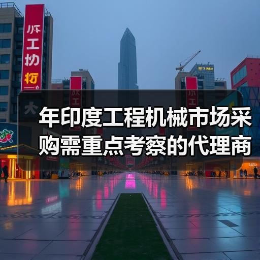 年印度工程机械市场采购需重点考察的代理商资质与售后网络 - 