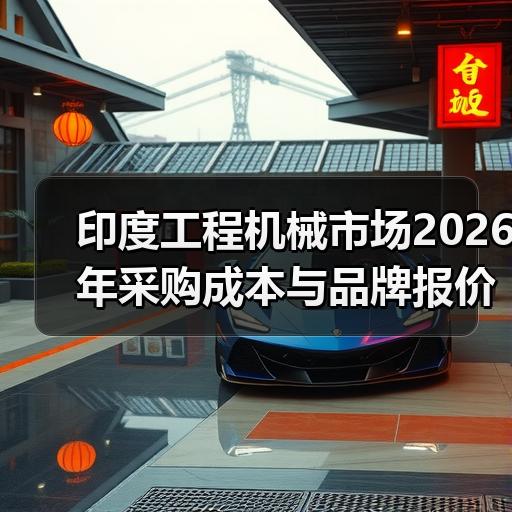 印度工程机械市场2026年采购成本与品牌报价对比分析 - 