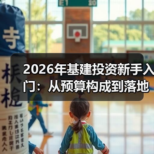 2026年基建投资新手入门：从预算构成到落地流程的实操拆解 - 