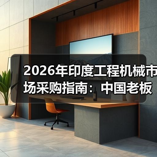 2026年印度工程机械市场采购指南：中国老板选型避坑要点 - 