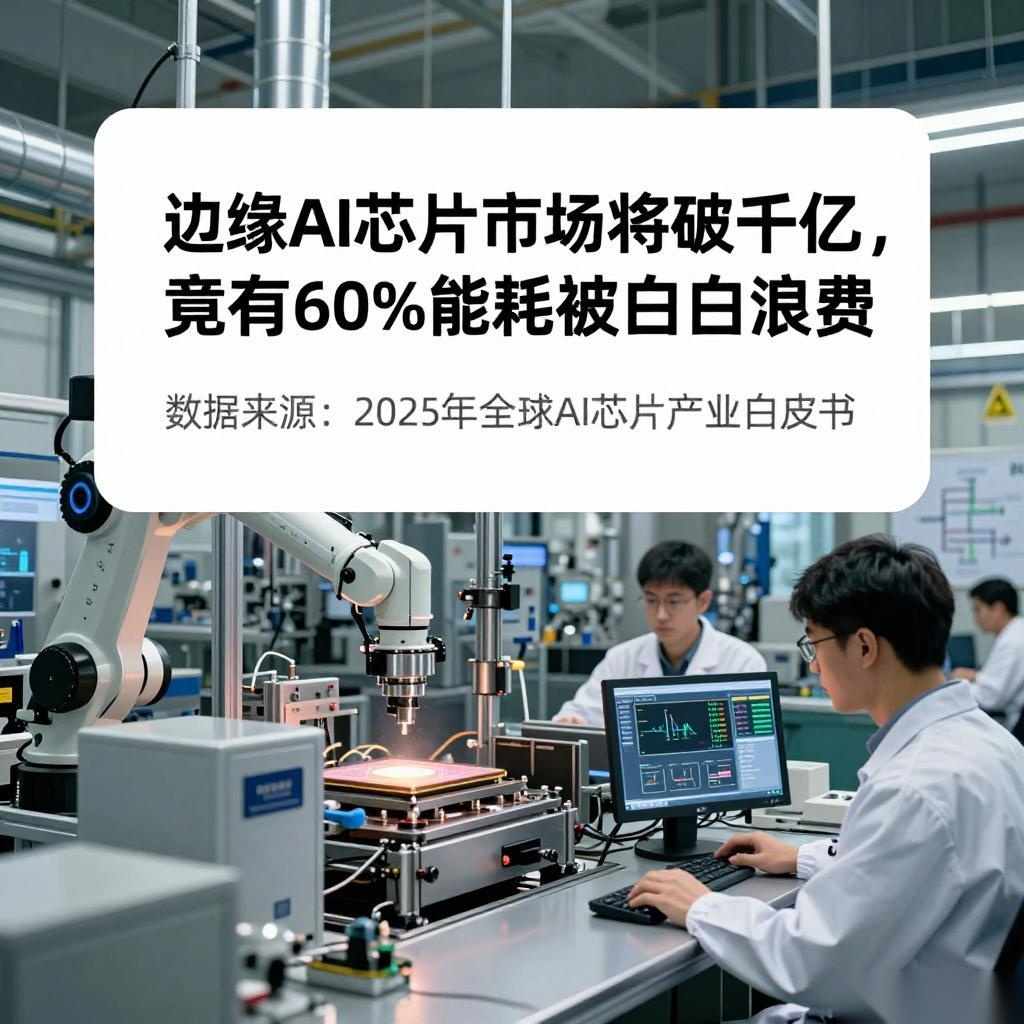 边缘AI芯片市场将破千亿，竟有60%能耗被白白浪费