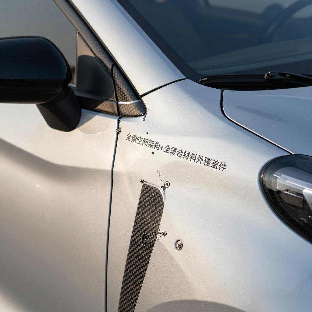 碳纤维太贵用不起，中国车企竟用这个材料让车身减重40%