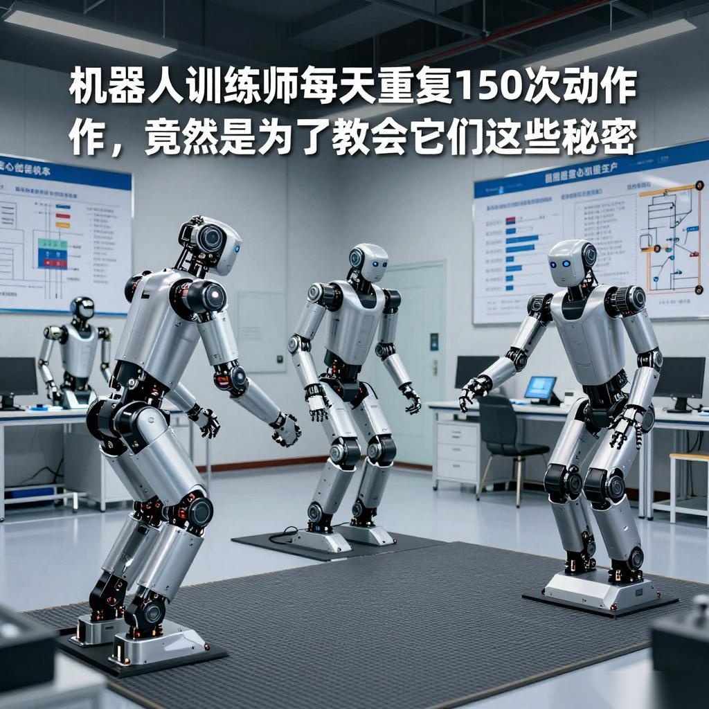 机器人训练师每天重复150次动作，竟然是为了教会它们这些秘密 - 