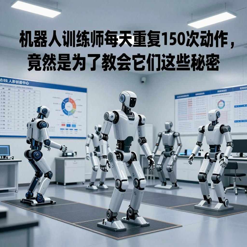 机器人训练师每天重复150次动作，竟然是为了教会它们这些秘密
