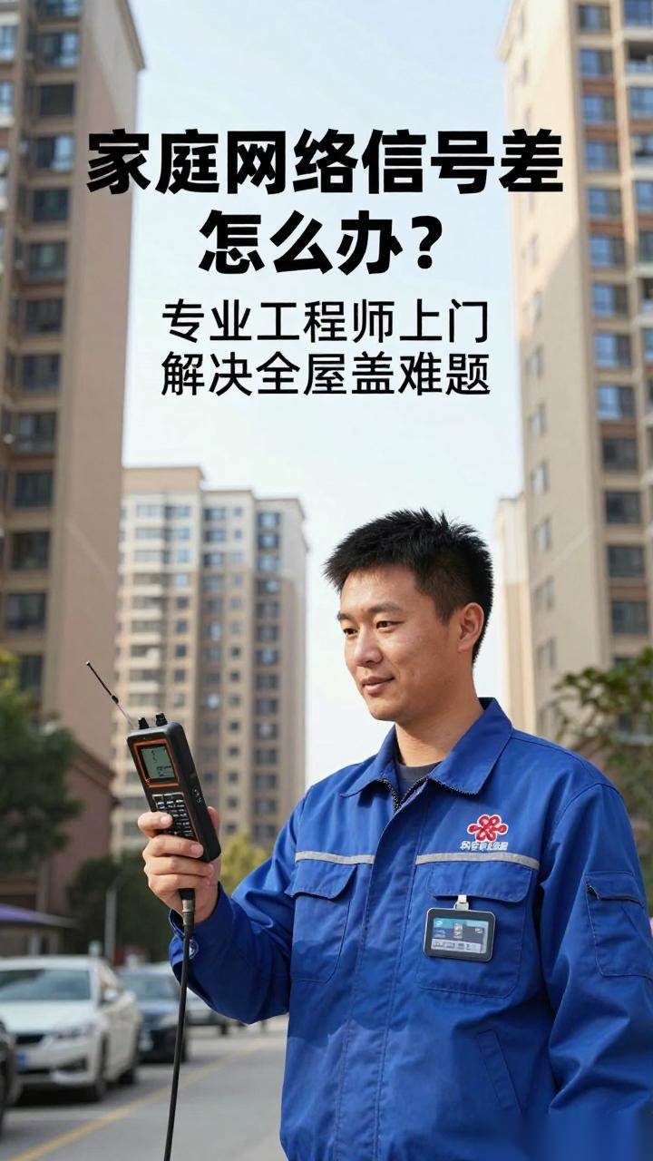 家庭网络信号差怎么办？专业工程师上门解决全屋覆盖难题 - 