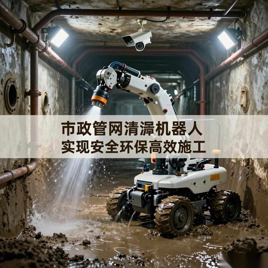 市政管网清淤机器人实现安全环保高效施工 - 