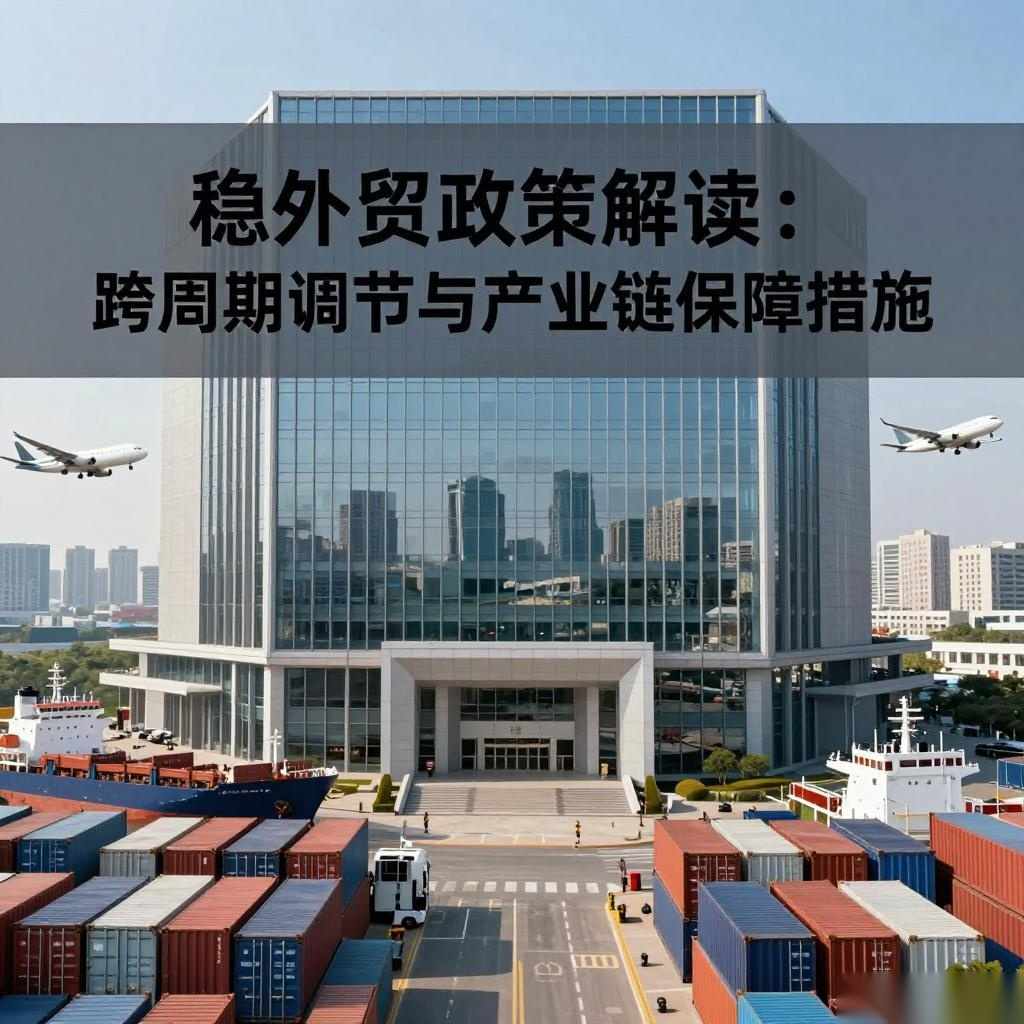 稳外贸政策解读:跨周期调节与产业链保障措施(图2) 稳外贸政策解读:跨周期调节与产业链保障措施