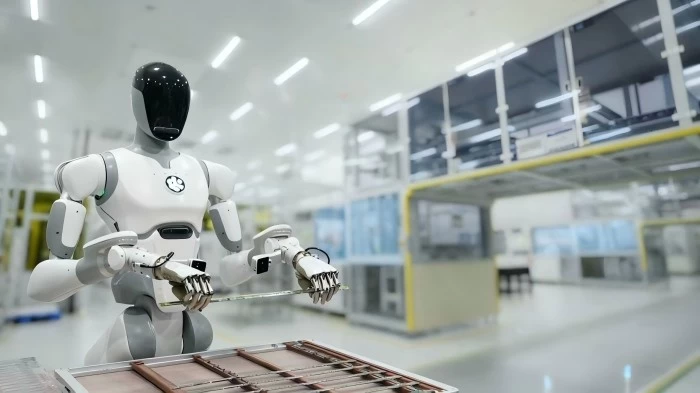 国家领导人调研科技企业,竟对这台国产机器人如此关注(图4) 国家领导人调研科技企业,竟对这台国产机器人如此关注(图4)