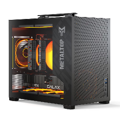 金属大师T240机箱评测：高性价比紧凑型机箱，支持240水冷与便携设计(图1)